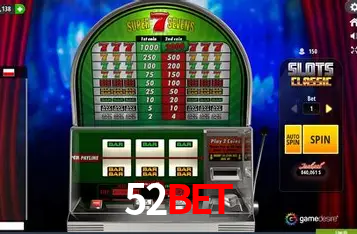 52bet Logo - Bônus de Cadastro